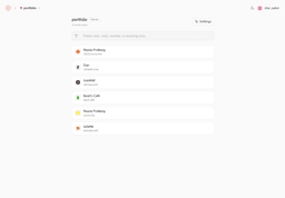Kivo dashboard