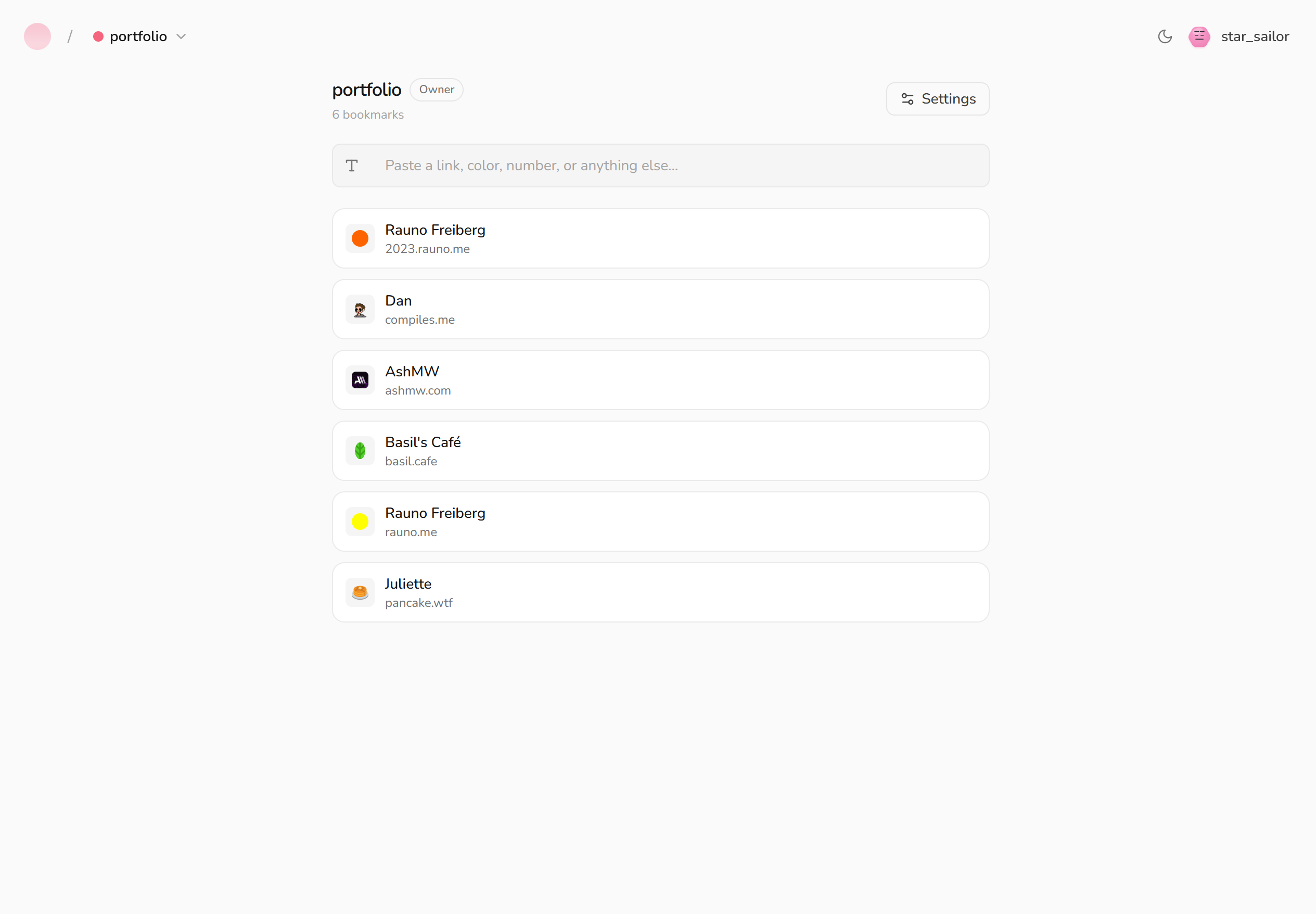 Kivo dashboard