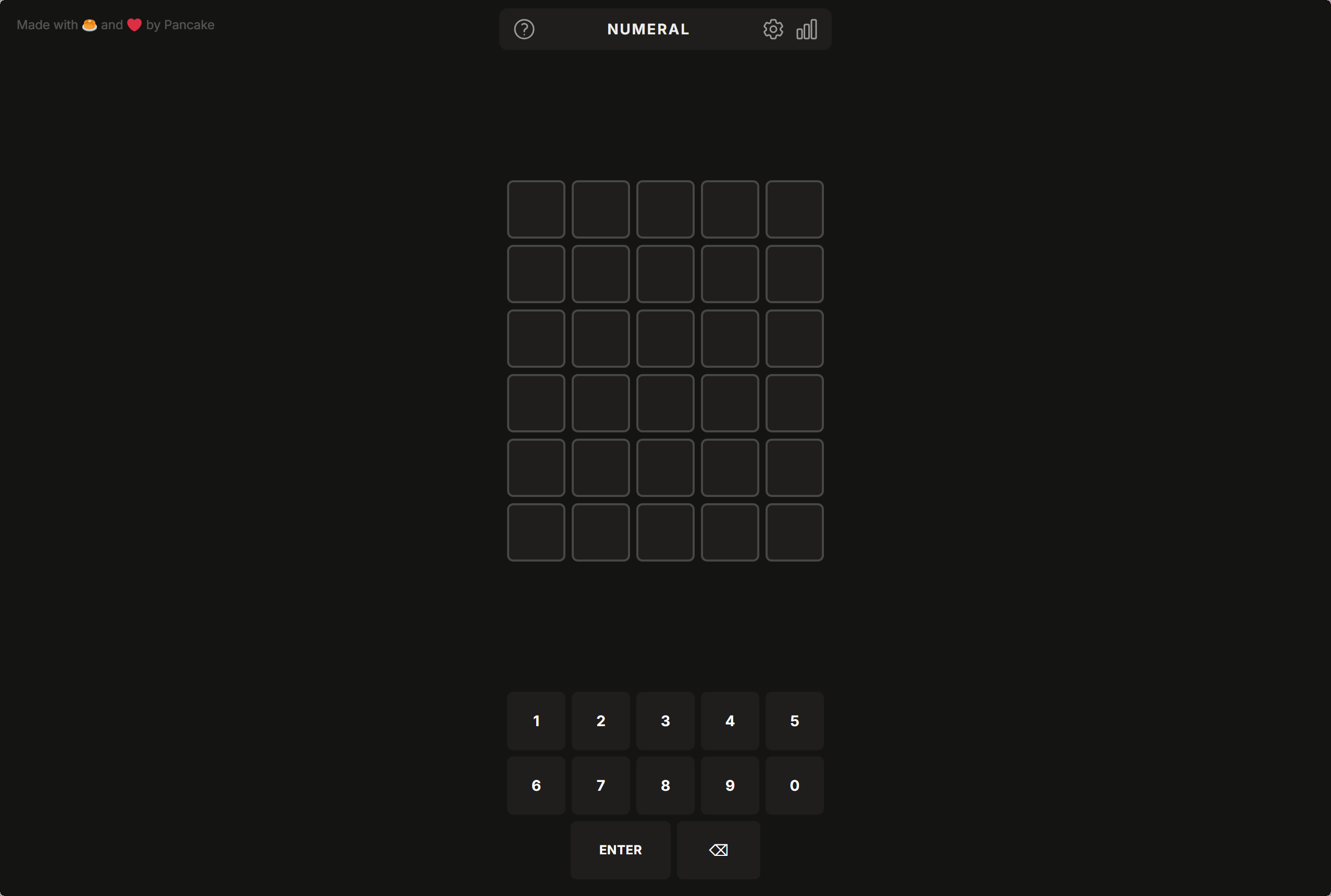 Numeral website