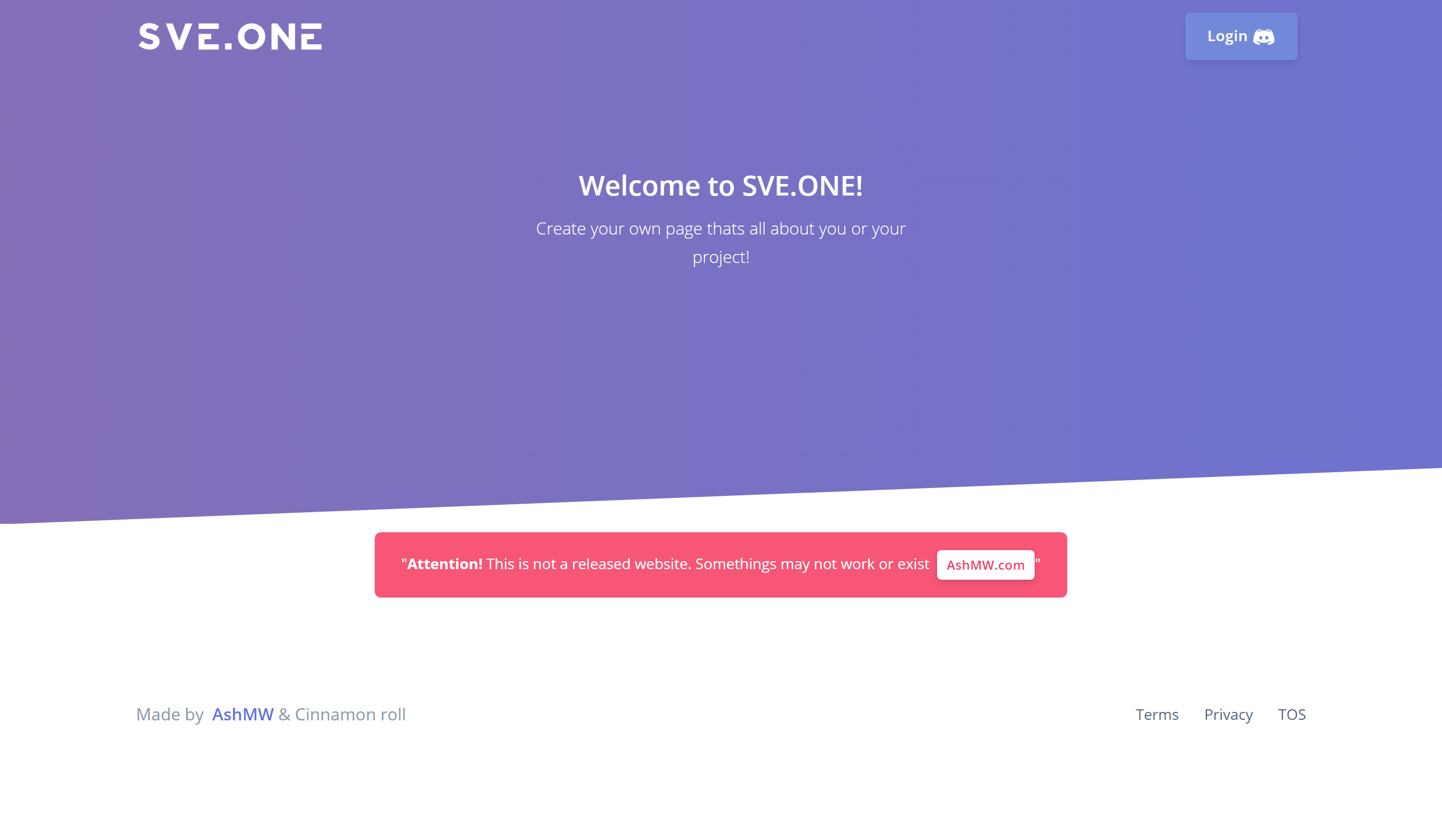 sve home page